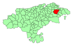 Voto (Cantabria) Mapa
